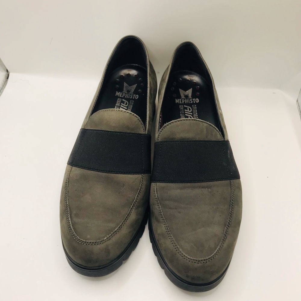 Mephisto Women's Slip-On‎ Loafers with Black Elastic - Picture 5 of 14
